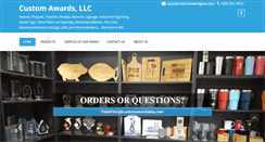 Desktop Screenshot of customawardsplus.com